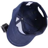 PULUZ honkbal hoed met J-Hook Buckle Mount & schroeven voor  GoPro HERO 7 / 6 / 5 / 5 session / 4 session / 4 / 3+/ 3 / 2 / 1  Xiaoyi nl andere actie Cameras(donker blauw)