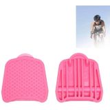 1 paar Richy Road Bike Lock Pedaal naar Flat Pedal Converter is geschikt voor SPD / LOOK Road Pedal Lock  Style:KEO (Pink)