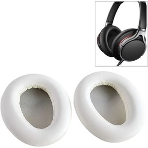 1 Paar Sponge Headphone Beschermhoes voor Sony MDR-10RBT 10RNC 10R (Wit)