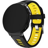 Smart Watch silicone polsband horlogeband voor Garmin Forerunner 735XT (geel)
