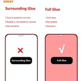 Voor iPhone 12 Pro / 12 Max 6 1 inch 10 PCS ENKAY Hat-Prince Full Glue 0.26mm 9H 2.5D Tempered Glass Full Coverage Film