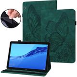 Voor Huawei MediaPad T5 Big Butterfly Lederen tablet Case