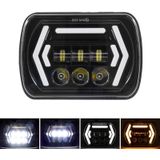 Auto 7 Inch Square DC9-30V LED Koplamp Modificatie Accessoires voor Jeep Wrangler