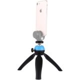 PULUZ Pocket Mini statief monteren met 360 graden bal hoofd voor Smartphones GoPro DSLR Cameras(Blue)
