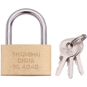 Koper hangslot small lock  stijl: Short Lock Beam  40mm niet open