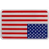 Auto-Styling rechthoek vorm USA vlag patroon Random decoratieve Sticker
