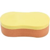 Auto Wax spons 8-Word vorm spons High-density wassende Sponge(Orange)