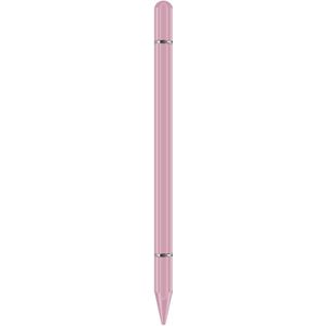 JB06 Universele Magnetische Nano Pen Tip + Disc Pen Tip Stylus Pen voor mobiele telefoons en tabletten (Rose Gold)