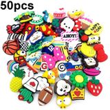 50 stks Grot Schoenen Decoraties Cartoon Drip Schoenen Accessoires (A4 Versie)