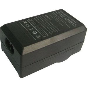 2-in-1 digitale camera batterij / accu laadr voor panasonic 007e