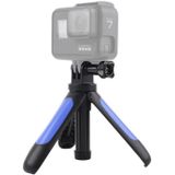 GP446 Multifunctionele Mini Vast statief voor GoPro HERO9 Zwart / HERO8 Zwart /7 /6 /5 /5 Sessie /4 Sessie /4 /3+ /3 /2 /1  DJI Osmo Action  Xiaoyi en andere actiecamera's(Blauw)