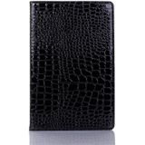 Voor Samsung Galaxy Tab A7 T500 Crocodile Texture Lederen Tablet Case (Zwart)