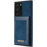 Voor Samsung Galaxy Note20 Ultra N.Bekus Verticale Flip Card Slot RFID Telefoon Case (Blauw)