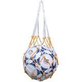 4 stks Bold Solid Mesh Ball Opbergtas (geel wit)