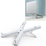 D27 Laptop Stand Bracket Desktop Verhoog heat dissipation Base Lift Tablet Stand (Wit)