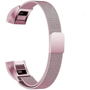 RVS magneet polsband voor FITBIT Alta  grootte: klein  130-170mm (Cherry Gold)