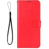 For Xiaomi Poco F4 GT / Redmi K50 Gaming Retro Crazy Horse Texture Leather Phone Case(Red)