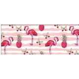 800x300x5mm Office Learning Rubber Mouse Pad Table Mat (1 Flamingo)