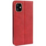 Magnetische Buckle retro Crazy Horse textuur horizontale Flip lederen case voor Apple iPhone 11 Pro 5 8  met houder & kaartsleuven & fotolijstjes (rood)