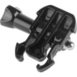 ST-07 Quick Release Statief Adapter Beugel van de gesp schroeven voor GoPro HERO (2018) 7 / 6 / 5 / 4 / 3+ / 3 / 2 / 1 (zwart)