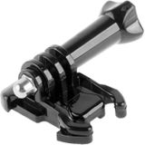 ST-07 Quick Release Statief Adapter Beugel van de gesp schroeven voor GoPro HERO (2018) 7 / 6 / 5 / 4 / 3+ / 3 / 2 / 1 (zwart)