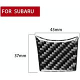Auto Carbon Fiber Stuurwiel Decoratieve Sticker voor Subaru Brz / Toyota 86 2017-2019  Links en Right Drive Universal