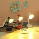 Bloemvorm LED Mini Magnetische Tafellamp Opvouwbaar Nachtkastje Nachtlampje (09A Oranje)
