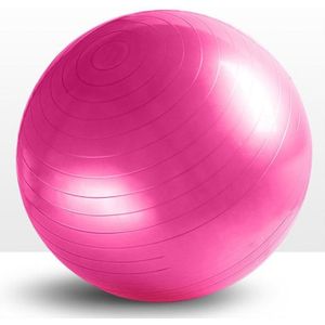 Verdikking van explosieveilige grote Yoga bal Sport Fitness bal milieu zwangere Yoga bal  Diameter: 55cm(Pink)