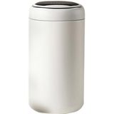 316 Stainless Steel Smart Vacuum Flask Children Portable Mini Display Temperature Cup Big Belly Cup(White)