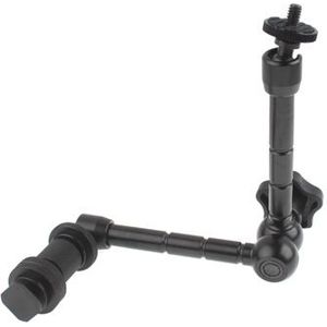 11 inch Articulerende Magische Arm voor LCD Veld Monitor / DSLR Camera / Video lamp (zwart)