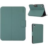 Voor iPad 10e Gen 10.9 2022 ENKAY TPU Back Cover Smart Leather Tablet Case met Pen Slot & Houder