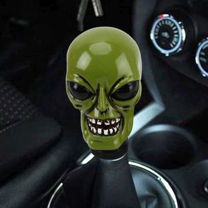 Alien vormige Universeel voertuig auto Shifter Cover handmatige automatische aluminium Gear Shift knop