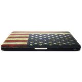 MacBook Pro 15.4 inch Retro USA vlag patroon hard Kunststof Hoesje / Case