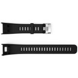 Silicone polsbandje voor Sport voor Garmin Vivosmart HR 1 (zwart)