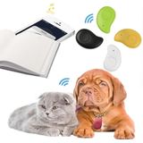 2 PC'S huisdieren Smart Mini GPS tracker met batterij anti-verloren waterdichte Bluetooth Tracer sleutels Wallet Bag Kids trackers Finder uitrustingen (zwart)