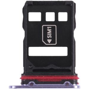 SIM-kaartlade + NM-kaartlade voor Huawei Mate 30e Pro 5G (Paars)