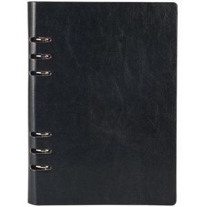 Business Kladblok losse blad verwisselbare innerlijke notebook verdikte dagboek boek  kleur: A5 zwart