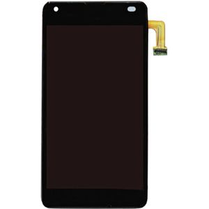 LCD-scherm en Digitizer met Frame voor Microsoft Lumia 550 (zwart)