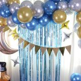 Blauwe ballon set opknoping vlag Whiskey Balloon Chain Set Party Decoratie Venue Decoratie Rekwisieten