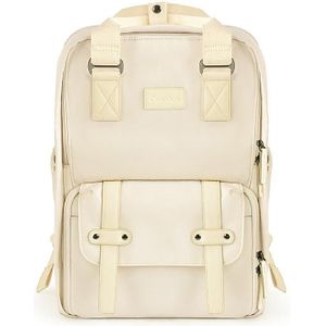 CADeN Multifunctionele Fotografie Schouders Digitale Tas Draagbare Camera Rugzak  Grootte: 28.5 x 14 x 42cm (Beige)