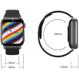 UNIWA X1S 1.9 inch IP67 Waterdicht 4G Android 8.1 Dual Camera's Smart Watch Ondersteuning Temperatuurmeting  specificatie: 2G + 16G