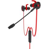 PLEXTONE G30 3.5 mm PC Gaming Headset computer koptelefoon in ear stereo Bass Noise Cancelling oortelefoon met Mic (rood)