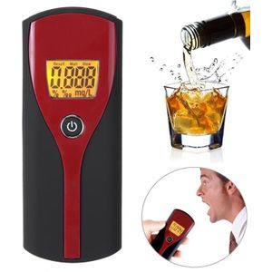 W637 digitale adem alcohol tester gemakkelijk gebruik blaastest alcohol meter Analyzer detector met LCD display