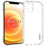 Hat-Prince Enkay Clear TPU Shockproof Soft Case Drop Protection Cover voor iPhone 13