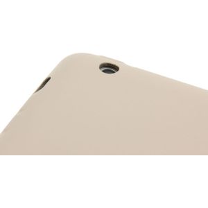 hoge kwaliteit 4-vouw slanke Smart Cover lederen hoesje voor iPad 4 / nieuwe iPad (iPad 3) / iPad 2 wit