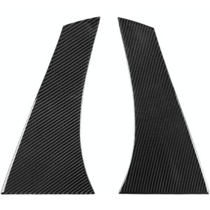 Auto carbon fiber achterruit decoratieve sticker voor Mercedes-benz GLA 2015-2018  links en rechts rijden universeel