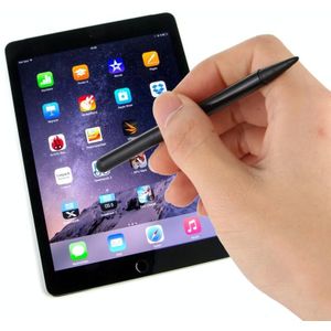 Resistive Capacitieve Touch Screen Precision Touch Double Tip Stylus Pen (Zwart)