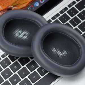 Voor JBL Everest Elite 750NC Headphones Imitatie leder + Foam Soft Ear EarEarmuffs  One Pair (Brons)