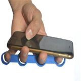 Gitaar vinger uitbreiding vinger kracht apparaat piano span praktijk vinger mouw  specificatie: Large (blauw)