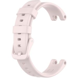 Voor Garmin Lily siliconen vervangende riem horlogeband met demontage tools (roze)